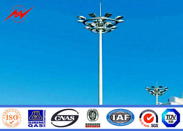 China Anticorrosieve 30m Hoge de Mast lichte Toren van het Voetbalstadion met het Opheffen van Systeem leverancier