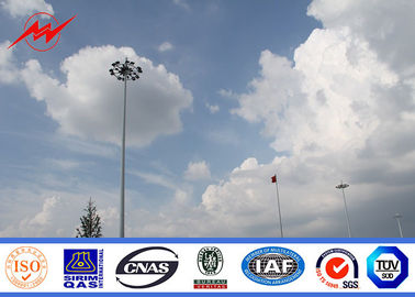 China 50m het schilderen de hoge verlichting van het de sportencentrum van de mastpool met het opheffen van systeem leverancier