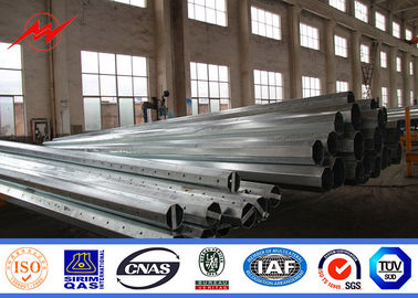 China Het Gegalvaniseerde Staal Pool van het bitumen220kv staal pijpen voor overheadlineproject leverancier