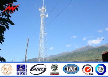China Toren van de Antenne Monopool van staaltelecommunicatie de Cellulaire voor Mededeling, ISO 9001 leverancier