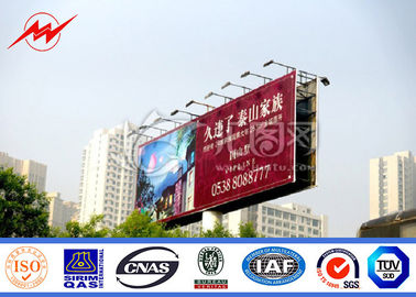 China Het multi Openluchtaanplakbord die van de Kleurenkant van de weg, het Aanplakbord van de Staalstructuur adverteren leverancier
