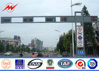 China Q235 de Verkeerstekenraad van de Kader veelhoekige/Ronde Weg met Enig Wapen leverancier