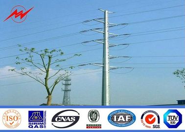 China Veelhoekige 14m 3 Segmenten Elektromachtspool voor Transmissielijn, Vermeld  van BV leverancier