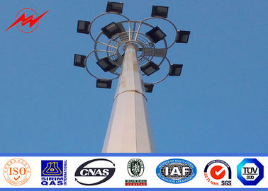 China 20m Hoge het Staal Monopole Communicatie van de Masttoren Tubulaire Toren met Galvanisatie leverancier