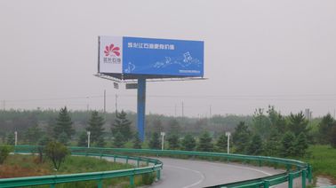 China Het commerciële Digitale Openluchtaanplakbord die van de Staalstructuur, 6M Hoogte10nm Dikte adverteren leverancier