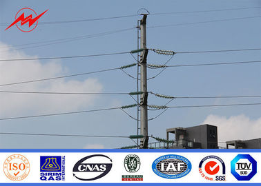 China 69kv gegalvaniseerd Staal Polen voor het Elektroproject van de Transmissielijn leverancier