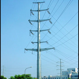 China Het hoogspanning Gegalvaniseerde Staal Polen van de Machtstransmissie voor Electric Power-Materiaal leverancier