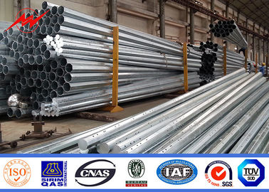 China 200 Dan Galvanized Steel Pole With Gemiddelde Deklaag 100 Micron voor Anti Corrosieve Painiitng leverancier