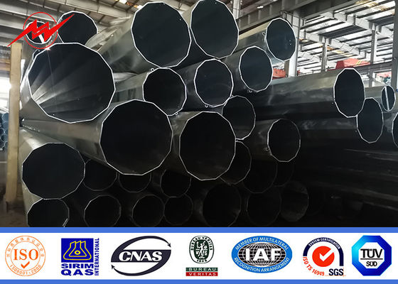 China 16m 1200 Dan Steel Tubular Pole Galvanized voor het Buitenproject van de Distributielijn leverancier