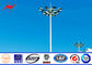 Anticorrosieve 30m Hoge de Mast lichte Toren van het Voetbalstadion met het Opheffen van Systeem leverancier