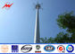 Schokbestendige 40 Voeten Elektro Monopool-Toren, Mobiele Telefoonmasten leverancier