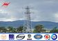 De hoogspanning Gegalvaniseerde Toren van de Staal Elektrische Monopole Telecommunicatie leverancier