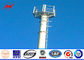 Kegel 90ft Gegalvaniseerde Monopool-Toren, Mobiel Communicatiemiddel Toren Drie Secties leverancier