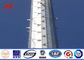 132 Kv 27Meter 1500kg laden Monopool-Toren voor Mobiele Transmissietelecommunicatie leverancier