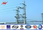 50FT elektro Standaardstaal Hoge Mast Polen met Aluminiumleider leverancier