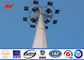 Misstap Gezamenlijk Bitumen 3mm 20m Hoge Mast Lichte Polen met Rond Lampcomité leverancier