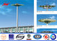 Gr65 van de Mast Lichte Pool van Staal het Tubulaire Pool Hoge Enige Dubbele/Drievoudige Wapen voor Stadion leverancier