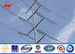 12m 1000dan Bitumen Electrical Power Pole for Transmission Line leverancier