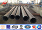 Hot Dip Galvanizing Power Steel Pole met ISO9001 certificaat Q460 leverancier