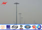 Gegalvaniseerde Achthoekige 45M Hoge Mast Lichte Pool met het Wapen van de Platformsteun voor Stadionverlichting leverancier
