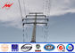 12 M 800 Dan Steel Power Pole For Elektrolijnproject, Hete Gegalvaniseerde Onderdompeling leverancier