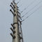 Het hoogspanning Gegalvaniseerde Staal Polen van de Machtstransmissie voor Electric Power-Materiaal leverancier