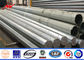 200 Dan Galvanized Steel Pole With Gemiddelde Deklaag 100 Micron voor Anti Corrosieve Painiitng leverancier