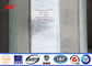 200 Dan Galvanized Steel Pole With Gemiddelde Deklaag 100 Micron voor Anti Corrosieve Painiitng leverancier