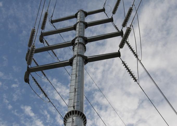 30m Macht Pool van machts de deklaag gegalvaniseerde Eleactrical voor 110kv-kabels 1