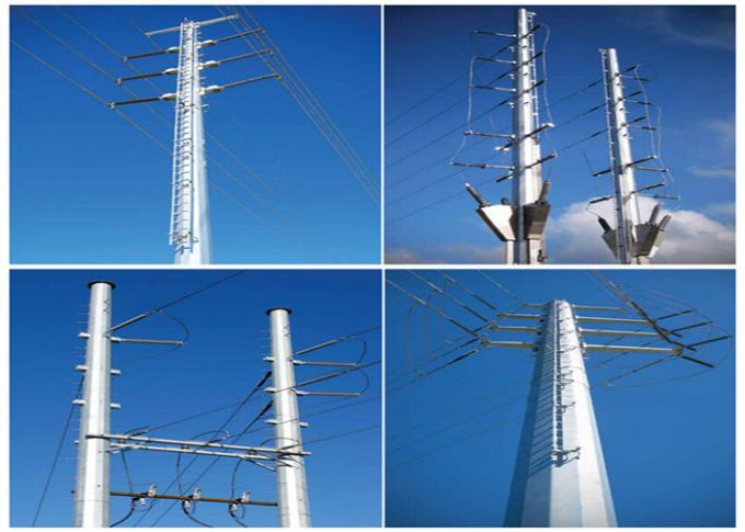 66kv van de Machtspool van de elektriciteitstransmissie de Lijntoren/Staal Rechte Pool voor Luchttransmissielijn 1
