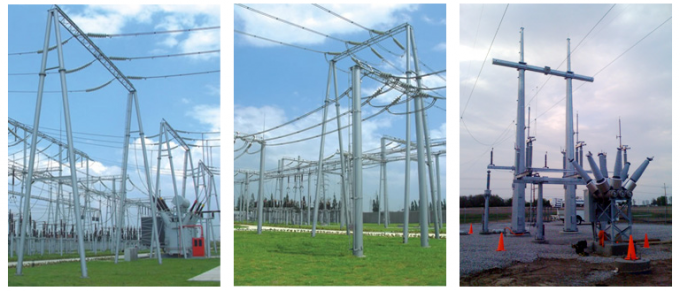 5KN Transmissie Polen 20kv 9M - 11.8M van staal de Tubulaire Electric Power voor Straat 0