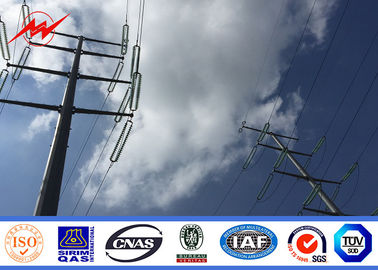 China 240kv de Lijn Polen 18m Electric Power Pool van de metaaltransmissie voor de Toren van Staalpool leverancier