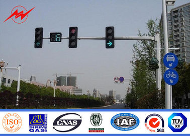 China 6.5m Hoogte Hoge Mast Polen/Wegverlichting Pool voor LEIDENE Verkeersteken, ISO9001-Norm leverancier