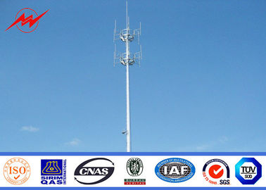 China 12 de opgeruimde Monopole Toren van de Staalmicrogolf voor Mobiele Transmissielijn leverancier