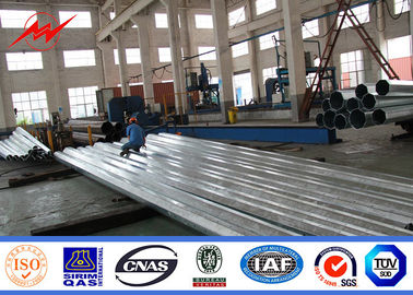 China 69KV het staal galvaniseerde Veelhoekige Verminderde Elektromacht Pool voor de Lijnproject van de Hoogspanningstransmissie leverancier