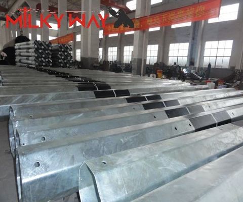 China 9m-13m staalbuisstaaf met warmdip galvanisatie leverancier