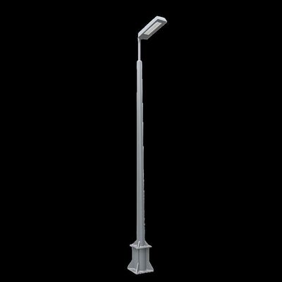 Kwaliteit  4-8 Meters Customizable Length Street Light Pole with Earthquake Resistant Design and Hot Dip Galvanized Finish Fabriek
