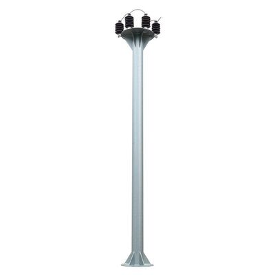 Kwaliteit  ASTM A123 Galvanized Steel Power Pole with 50 Years Lifetime and Climb Accessories for Durable Power Distribution Fabriek