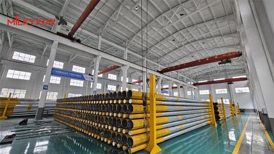 Kwaliteit  60FT 1200kg 2000kg 18m Electrical Power Pole  Steel  for Transmission Fabriek