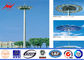 De veelhoekige Hoge Mast Pool van HDG 50M met Kruk voor Parkverlichting leverancier