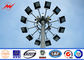 Kies het Zijpark Lichte Pool van de Verlichtings35m HDG Hoge Mast met 6 Lampen uit leverancier
