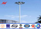 Het stadion die 36,6 Meters aansteken galvaniseerde Hoge Mast Lichte Pool met 600kg Opheffend Systeem leverancier