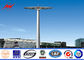 30m 3 Secties de Hoge Mast Pool van HDG met 15*2000w voor Luchthavenverlichting leverancier