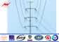 15m 450daN Bitumen Diameter 100mm-300mm Electric Galvanized Steel Pole leverancier
