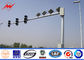 6.5m Hoogte Hoge Mast Polen/Wegverlichting Pool voor LEIDENE Verkeersteken, ISO9001-Norm leverancier
