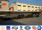 69KV 110 KV 115KV 132KV Achthoekige Staaltransmissie Pool met BitumenOppervlaktebehandeling leverancier