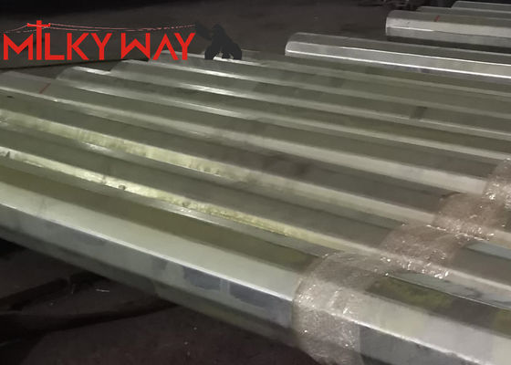 80FT 3 secties 1200kg/1680kg/2000kg Filippijnen NGCP Standaard Elektrische Stalen Polen Kolom leverancier