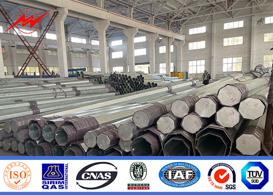 6 mm gegalvaniseerde stroomtransmissie polen met aangepaste lengte leverancier