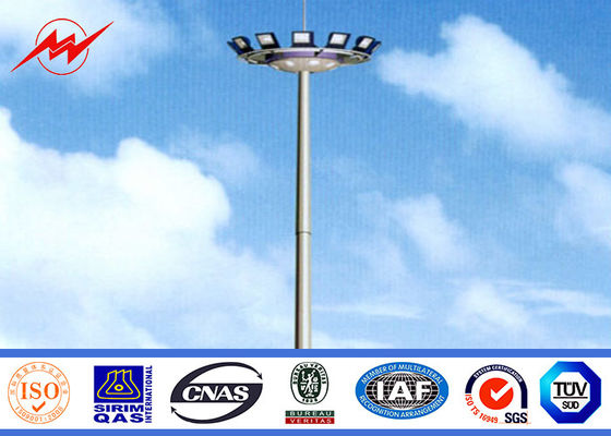 Kegel het Schilderen 35M Hoge Mast Pool voor Zeehavenverlichting met Kruk