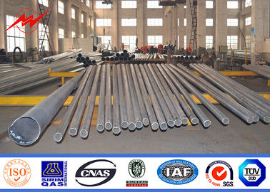 69kv Power Transmission Electric Steel Pole Hot Dip Galvanisatie Poedercoating